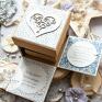 niebieskie scrapbooking kartki ślub eksplodujące pudełko ślubne. Piękna