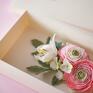 Luxury flower gift box for mom, Paper bouquet, Personalised, Sisters, Daughter Karteczka 3D na prezent