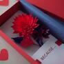 3d scrapbooking kartki karteczki 3d. prezent na valentines day love