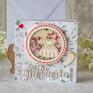 Mała Księżniczka - narodziny scrapbooking kartki dziewczynka