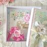 scrapbooking: kartka w ozdobnym pudełku różowa dla mamy dzień matki