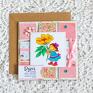 kartka dla białe - dzieci są nadzieją, która scrapbooking patchwork dzień nauczyciela