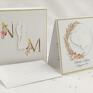 Anna Art and Crafts personalizacja ślub kartka na pudełku z inicjałami pary młodej, wb scrapbooking