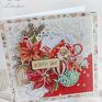 Lulaczkowo święta upominki kartka świąteczna piękna, energetyczna z okazji bożego narodzenia scrapbooking życzenia na boże