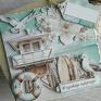 kartka urodzinowa scrapbooking brązowe dla ratownika wodnego