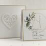 Anna Art and Crafts oryginalne kartka ślubna w pudełku z kopertą, wa prezent ślub