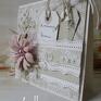 mamie kochanej - pastelowy róż scrapbooking kartki