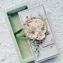 kartka ślubna handmade scrapbooking w dniu waszego ślubu - ręcznie robiona życzenia