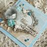 Vairatka Handmade scrapbooking kartka urodzinowa prezent imieniny