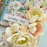 ciekawe scrapbooking kartki wiosenna kwiecista lovely day kwiaty wiosna