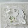 eleganckie scrapbooking kartki pierwsza pamiątka komunia