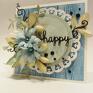 marbella scrapbooking kartki imieniny z kwiatami życzenia