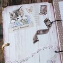 Notes scrapbooking A5 - ręcznie wykonany pamiętnik na zdjęcia i wspomnienia
