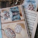 Balerina - romantyczny notes A5 w stylu vintage
