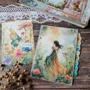 Secret Gardena - romantyczny notes A5 (pamiętnik) z motywem ogrodu i ważki