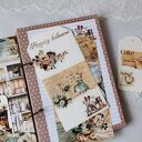 🧁Notes/przepiśnik z uroczymi myszkami kucharkami w stylu rustykalnym