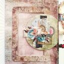 Boho Junk Journal A5 - Ręcznie robiony notes vintage z koronką | Unikat