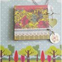Pamiętnik ciążowy „Będę mamą” - ręcznie robiony notes scrapbooking