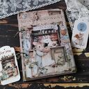 🧁Notes/przepiśnik z uroczymi myszkami kucharkami w stylu rustykalnym