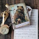 🐻 Misiu & misiu / notatnik/ pamiętnik/ zeszyt