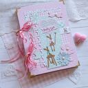 Baby girl/pamiętnik osobisty mamy wykonany ręcznie