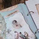 Balerina - romantyczny notes A5 i pamiętnik w stylu vintage