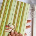 Książka do zapisywania przepisów - Prezent dla gospodyni - Książka kucharska w pudełku w kształcie k