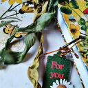 Notatnik /zielnik 🍀/ z elfami/ wykonany ręcznie