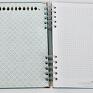 Niezwykły wykonany metodą scrapbookingu notatnik - pamiętnik formatu A5
