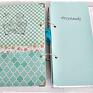 Oryginalny, piękny i praktyczny - wykonany metodą scrapbookingu notatnik na formatu A5. Przepisy