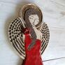 Anioł ceramiczny - Flamenco II parapetowka prezent