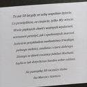 Rocznica ślubu, pamiątka, ramka, złote gody