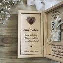 Pudełko ślubne ptaszki