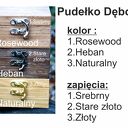 Pudełko na obrączki z szybą - personalizowana ślubna szkatułka