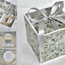 Srebrne róże - box ślubny