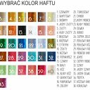 Haftowana poduszka na obrączki z imionami (LR8) - personalizowana na ślub