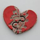 Serce puzzle - magnesy ceramiczne