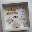 Pamiątka Ślubu w ramce 27x27cm