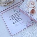 Kartka w pudełku z torebką - ślubny exploding box, kieszonka na pieniądze