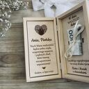 Pudełko ślubne ptaszki