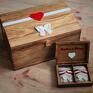 drewno ślub koperty zestaw drewnianych pudełek - na i eko pudełka