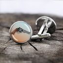 Spinki do mankietów - pistolet