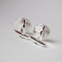 Spinki do koszuli z rowerem