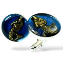 Spinki - syrenka wawa (blue)