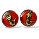 Spinki - syrenka wawa (red)