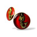 Spinki - syrenka wawa (red)