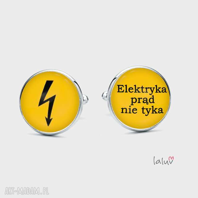 Spinki do mankietów ELEKTRYK