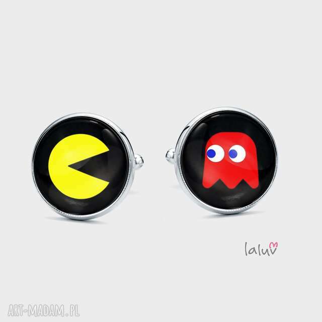 Spinki do mankietów PACMAN & GHOST