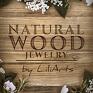 liliarts naturalne spinki kolekcja biżuterii - romantic garden. Grafika ukryta w drewnianej do mankietów