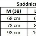 Spódnica ołówkowa z wysokim stanem t220, ciemnoszara